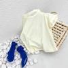 Ropa infantil de algodón de verano para niños pequeños y medianos, nueva camiseta de manga corta para niños y niñas, cuello redondo, camiseta de bebé, camiseta de marea base