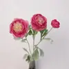 Qianzilu Flor Artificial de Lótus Flor Artificial de Peônia Simples Nórdico Casa Sala de Estar Mesa de Jantar Ornamentos Florais Fabricante Atacado