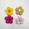 Grãos de milho arredondados cinco pétalas flor roupas chapéu cachecol broche acessórios sapatos meias bolsas acessórios faça você mesmo