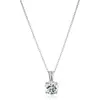Nuevo Producto Verano 2024 Collar Redondo con Colgante de Piedra Natal para Mujer Regalo de Cumpleaños Transfronterizo de Amazon