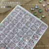 Ovo de Pombo de Cristal Empilhável Decorações para Nail Art Ultra Brilhante Oval Explosivo Pedras de Strass Empilháveis para Nail Art