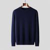 Suéter de Cuello Redondo para Hombre con Terciopelo de Otoño e Invierno Espesado Trbottomyy Suéter Cálido Camiseta Básica Tejida para Hombre en Otoño e Invierno
