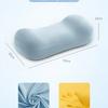 Almohada para Teléfono de Oficina para Descanso de Almuerzo, Almohada Portátil Suave y Amigable con la Piel, Almohada Cervical Pequeña, Extraíble y Lavable, Seda Helada Multifuncional