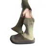 Mi nuevo par de zapatos de verano Birkenstock~ Verde aguacate con un ambiente de estilo japonés vintage~ Calcetines de longitud media semitransparentes para mujer