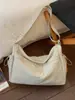 Bolso Grande de Gran Capacidad para Mujer Estilo Simple, Bolso Cruzado Versátil, Color Sólido, Ligero, Casual, Bolso de Hombro para Estudiante Universitaria, Viajes Diarios para Mujer