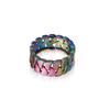 Accesorios creativos europeos y americanos diseño de moda alto sentido doble hueco escama de pez anillo de acero de titanio anillo de acero inoxidable