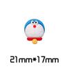 Accesorios para Fundas de Teléfono DIY Parches de Resina Juguete de Doraemon Papelería Linda y Divertida Botella de Agua