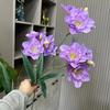 Auditório de casamento de orquídea de fada nova simulação arranjo de flores guia rodoviário decoração de base de mesa de flores de seda exibição de flores exportação de comércio exterior