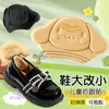 Almohadillas de Talón Boshiwei para Niños para Evitar que los Zapatos se Resbalen, Ajustan el Tamaño del Zapato medio Talla hacia Abajo, Previenen Rozaduras, Transpirables para Niñas, Antideslizantes para Niños