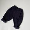 Pantalones de pana lisos de otoño nuevos para niños Gl-Kid, plegables por delante, para niños y niñas, fáciles de combinar, informales, de largo 9/10, estilo coreano