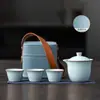 Taza de Viaje Ruyao Express Set de Té de Viaje Traje Película de Apertura al Aire Libre Regalo de Acompañamiento Logotipo Personalizado Negocios