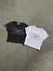 Camiseta feminina estilo ins americano da moda streetwear, gola redonda, com estampas, para uso casual no dia a dia, adequada para garotas estilosas no verão, estilo europeu e americano transfronteiriço