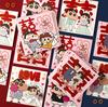 Nuevos Estilos de Sobres Rojos para Bloquear la Puerta de Bodas con Diseños de Caricaturas Creativas Personalizados para Tirar y Rellenar