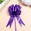 Nova flor tridimensional de tamanho médio em forma de bola, puxada à mão, embalagem para presente de Natal, filme de alumínio, puxar flor 3 * 120 cm