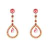 Nuevos Pendientes de Forma Geométrica de Lujo Ligero Personalizados de Fábrica para Mujer, Pendientes con Circonita Microincrustada, Personalizados y de Moda