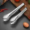 Acero Inoxidable 304 Pinza Exquisita Pinza para Alimentos Pinza para Barbacoa Pinza para Postre Filete Pasta Horneado Pan Palillos Pinzas para Barbacoa