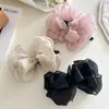 Presilha de Cabelo Laço Importada da Coreia, Versátil e Elegante, Super Estilo Fada, Presilha Banana para a Parte de Trás da Cabeça, Presilha Vertical, Presilha para Rabo de Cavalo, Acessório de Cabelo para Mulheres