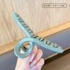 Pinza para el pelo de celebridad de internet para primavera y verano, nuevo clip grande de tiburón, pasador para cabello con mucho volumen, pinza simple para la parte posterior de la cabeza, accesorios para el cabello, tocado