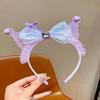 Faixa de Cabelo Infantil Fofa Sanrio Kulomi Headband Menina Bebê Versátil Doce Laço Desenho Animado Headwear