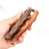 Pente de Massagem de Sândalo Rosa Claro de Cetim Pente de Meridianos de Jacarandá para Cabeça, Ombros e Pescoço, Pente Universal Multifuncional de Sete Dentes para Raspagem de Pontos de Acupuntura