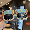 Óculos de sol polarizados infantis Wang dog desenho animado cachorrinho fofo óculos de sol de silicone armação macia óculos de sol para meninos crianças estilosos