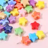 Estrella de Cerámica Estrella de Cinco Puntas Color Crema con Perlas DIY Joyería Hecha a Mano Pulsera Collar Cadena de Teléfono Móvil Accesorios Material