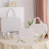 Bolsa de Maquillaje Nueva y de Moda con Gran Capacidad, Alto Valor Estético, Bolsa de Almacenamiento de Viaje Simple y Portátil, Neceser Impermeable de Mano