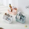 Caixa Organizadora de Compartimentos para Mesa, Organizador Multifuncional de Cosméticos para Toucador, Papelaria para Mesa de Escritório, Organizador de Itens Diversos para Dormitório