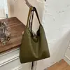 Bolsa Feminina 2026 Novo Estilo Bolsa para Trabalho e Deslocamento Sensação de Alto Padrão Bolsa de Ombro Tecida Bolsa de Ombro Tendência Retrô Transfronteiriça
