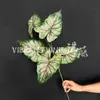 Plantas Artificiales Verdes, Decoración de Salón de Bodas Estilo Bosque, Flores Falsas, Flores Artificiales para Bodas, Plantas de Hojas Artificiales, Pared de Flores