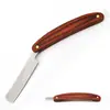 Suministrado directamente de la fuente, maquinilla de afeitar manual vintage, navaja de afeitar plegable retro, maquinilla de afeitar facial de barbería