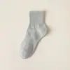Meias de Algodão Finas Absorventes de Suor e Desodorantes para Homens e Mulheres Meias de Cano Médio Meias Pretas e Brancas Cinzas Atacado Meias Longas Médias e Curtas Primavera e Verão