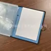 Paquete de archivo de organza de PP, paquete de datos de oficina de múltiples compartimentos A4, carpeta de almacenamiento de documentos, soporte de correa de Frisbee de organo