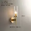 Lámparas de pared de mármol natural español, lámparas de mesita de noche de estilo vintage para dormitorio, lámparas de pasillo, lámparas de pared de diseño artístico, lámparas de tela