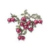 Joias de Designer Broche de Cranberry Roupas Casuais Brincos de Pino Tremella 925 Clipe de Orelha Simples