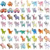 Balões de Animais que Andam com Rodas, Girafa, Coelho, Dinossauro, Balões de Aniversário Infantil, Balões de Barraca de Feira Noturna