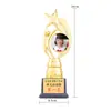 Trofeo Estudiante de Vela Personalidad Creativo Hueco Medalla Estrella de Cinco Puntas Danza Premio Trofeo de Competición Foto Imprimible