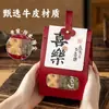 Bolsas para Empaquetar Galletas, Cajas de Empaque, Galletas de Copo de Nieve, Papel Kraft para Hornear, Horneado de Regalo, Dulces de Caramelo, Barcos de Arroz Glutinoso