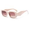 Nuevas gafas de sol de pierna ancha irregulares de moda europeas y americanas personalizadas Street shooting pasarela gafas de sol para hombres y mujeres gafas cuadradas para conducir