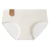 Ropa Interior Antibacteriana de Algodón Crudo 7A para Mujer Sensación Nude Sin Costuras Algodón Completo Entrepierna Extendida Cintura Media Suave No Pellizca Glúteos Calzones para Adolescente