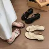 Elegantes pantuflas exóticas para vacaciones, estilo Su, bohemio chic moderno, zapatos de mujer 2026, artículo popular romántico de otoño