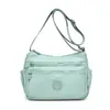 Bolso de Hombro Cruzado Multicapa de Nylon para Mujer 2025 Nuevo Estilo Casual Versátil Gran Capacidad Bolso Pequeño para Viajes Diarios y Salir