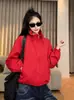Moda Estilo Coreano Chaqueta Corta con Cordón Cuello Alto para Mujer Otoño Nueva Llegada 2026 Casual Versátil Adelgazante Hermosa Chaqueta Top
