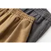 Rumeng marca retro trendy estilo japonés, pantalones deportivos rectos simples para hombre, pantalones casuales holgados de otoño, versátiles para ir al trabajo