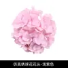 45 cabeças de hortênsia artificiais, flores de seda de hortênsia branca para decoração de casamento, fundo de parede de flores para salão de casamento, flores falsas decorativas DIY