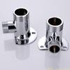 Chuveiro de cobre conector de cobre tubo aberto giro de 4 pontos junta de 6 pontos assento de montagem exposta assento de montagem oculta acessórios de torneira de montagem exposta