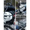 Canasta Trasera para Bicicleta, Canasta para Bicicleta de Montaña, Canasta Trasera Plegable para Bicicleta, Mochila Escolar, Canasta Trasera para Bicicleta, Canasta Ampliada