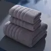 Juego de Toallas de Onda Transfronterizo al por Mayor, Suave y Absorbente Toalla Facial de Algodón Peinado con Juego de Cintas, Engrosado para Aliexpress