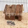 Casa de Pájaros de Madera Comedero para Pájaros Casa de Madera para Mascotas Casa Linda