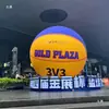 Globo de aire modelo de bola redonda inflable globo publicitario adorno de boda de PVC propuesta firma de foto de celebridad de internet luminoso creativo